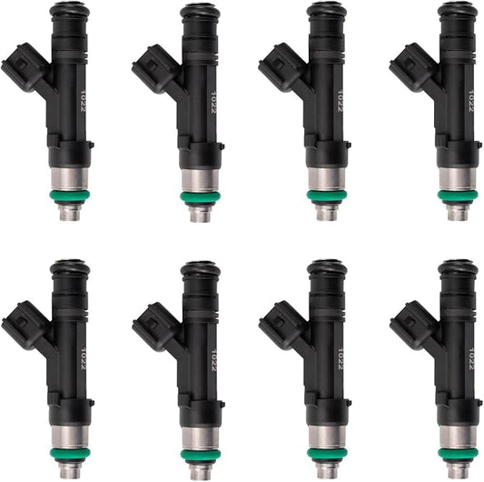 TRQ Fuel Injector Set | For 2005-2008 Ford E-150 2005 E-150 Club Wagon 2004-2008 E-250 2004-2005 E-350 Club Wagon E-350 Super Duty E-450 Super Duty