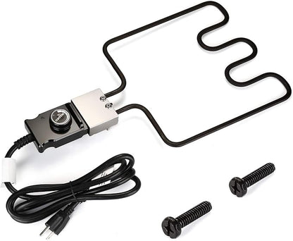 WADEO 1500 Watt Heating Element Compatible with Masterbuilt Electric Smoker and Grill, Adjustable Thermostat Cord Controller, Masterbuilt Smoker Parts for Smokers & Turkey Fryers