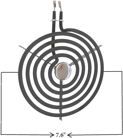 Kitchen Basics 101 WB30T10074 WB30T10078 Electric Range 4 Piece Set Surface Element Burner Kit for GE Hotpoint AP3186376, 243922, 911363, WB30T10033, AP5983743, WB30X20479, WB30X24401, PS11721464
