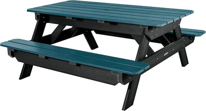 Highwood Hometown Picnic Table, 6 Foot, Shale
