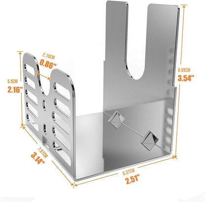Onlyfire Universal Barbecue Grill Stainless Steel Rotisserie Motor Bracket