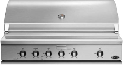 Windproof Covers 48 inch Heavy Duty Premium Vinyl Grill Cover to fit DCS Series 7 Traditional Built-in Grill