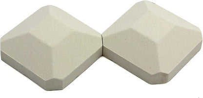 Hongso Ceramic Briquettes Grill Bricks Replacement for Lynx L27 L30 L30PSP L36 L42 L54, Lynx Grill Parts for L5430 L54PS LBQ27 LBQ36 and Other Models, 48-Piece Barbecue Briquettes Gas Grill Stones