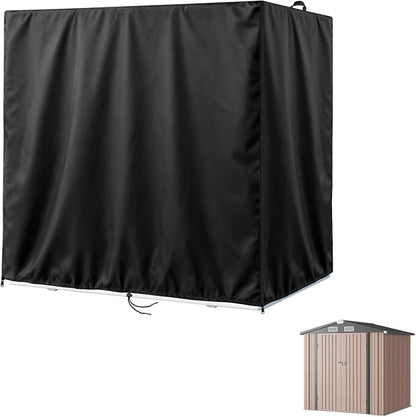 Kasla Outdoor Storage Cabinet Cover, 79"L×50"W×74"H | Heavy-Duty and Waterproof, Fits Storage Shelf, Storage Shed, Deck Box for Kitchen Patio Garden Organization and Storage