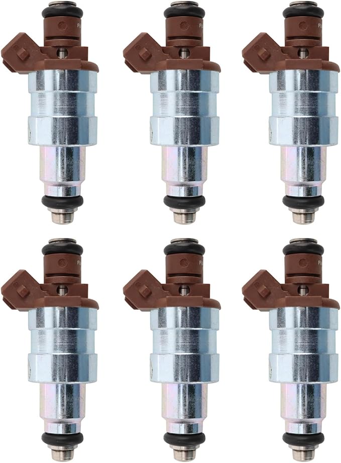 TRQ Fuel Injector Set | For 1991-1993 Jeep Cherokee 1991-1992 Comanche Wrangler