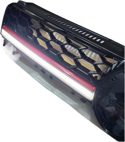 Front Bumper LED Grille Grill Lights DRL Daytime Running Light Lamp Compatible With Vw Golf MK7 GTI GTD R Pre-Facelift 2013-2016