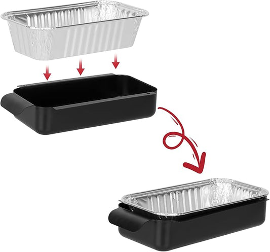Grill Grease Pan Liners for Charbroil 9328812P06, 10 Pack Aluminum Liner for Charbroil G416-0015-W1 & Most Charbroil Gas Grills