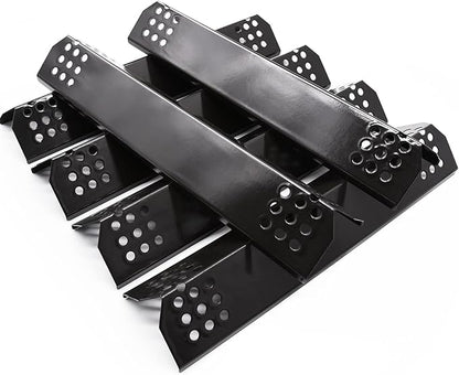 Set of 6 Flame Tamers for Nexgrill 720-0896B, 720-0896, 720-0882A, 720-0783E Grill Replacement Parts, Heat Plate Shields Replacement for Grill Master 720-0737, 720-0697, Nexgrill 720-0925, 720-0896C