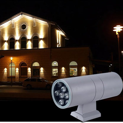 3W Outdoor Waterproof IP65 Spotlight - 100M Long Range Beam Light for Garden and Security Lighting (Red)