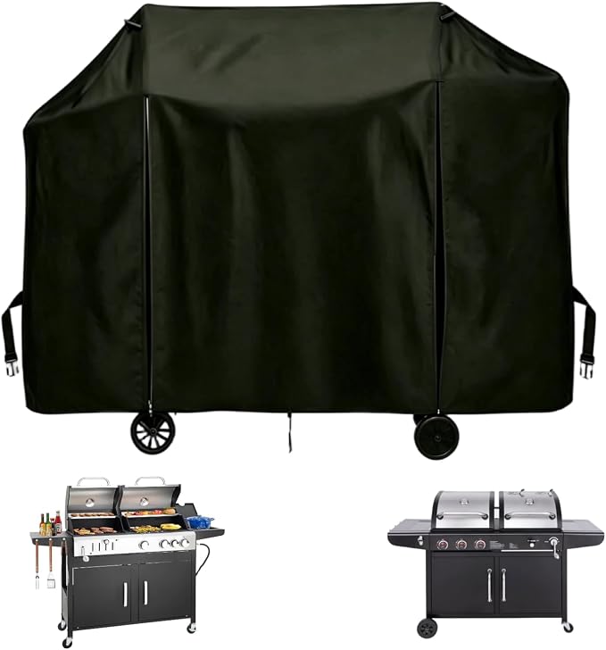 Propane Gas Grill Griddle Combo Cover for Sophia William for Royal Goumet | 67x23x45,Waterproof Dustproof Oxford Fabric,for Sophia William for Royal Gourmet ZH3002N for Brand Man Grill Combo