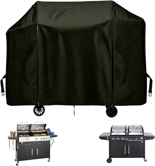 Propane Gas Grill Griddle Combo Cover for Sophia William for Royal Goumet | 67x23x45,Waterproof Dustproof Oxford Fabric,for Sophia William for Royal Gourmet ZH3002N for Brand Man Grill Combo