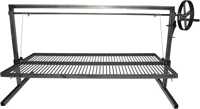Iron Argentinian Style Santa Maria Grill- Size : 100 x 50 cm (40 x 20 in) Cod 1 (Santa Maria Grill (Only grill))