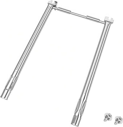 69785 18"Grill Burner for Weber Spirit I & II & GS4 Spirit II 200 Series, Spirit E-210, E-220, Spirit S-210, S-220 Gas Grills with Up Front Control, 304 Stainless Steel for Weber Spirit Grill Parts