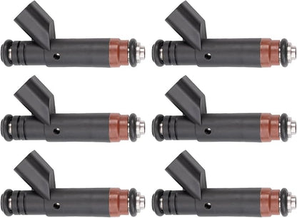 TRQ Fuel Injector Set | For 2004-2008 Ford Escape 2004-2005 Taurus 2005-2008 Mercury Mariner Sable
