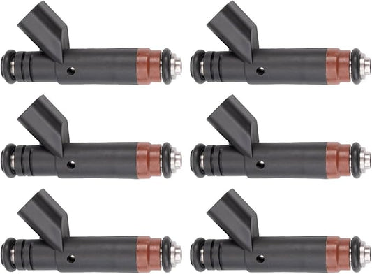 TRQ Fuel Injector Set | For 2004-2008 Ford Escape 2004-2005 Taurus 2005-2008 Mercury Mariner Sable