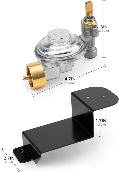 Stanbroil Gas Grill Valve Regulator for Weber Q100 and Q120 Series - Replacement Parts for Weber 80477