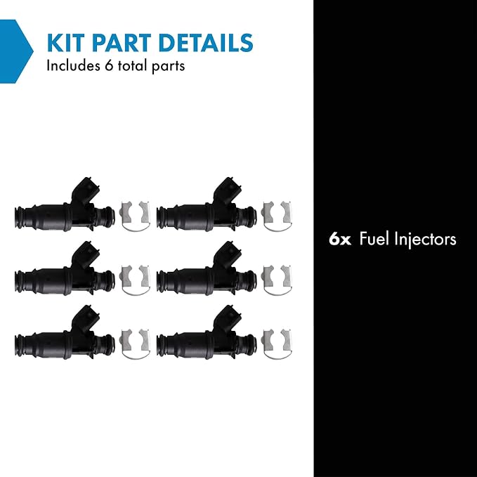 TRQ Fuel Injector Set | For 2005-2009 Buick LaCrosse 2006-2008 Lucerne 2004-2008 Pontiac Grand Prix