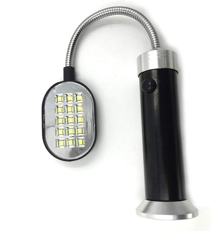 Magnetic Barbecue BBQ Light Set for Grilling - 2PCS, Black(Include 6 AAA Alkaline Batteries)
