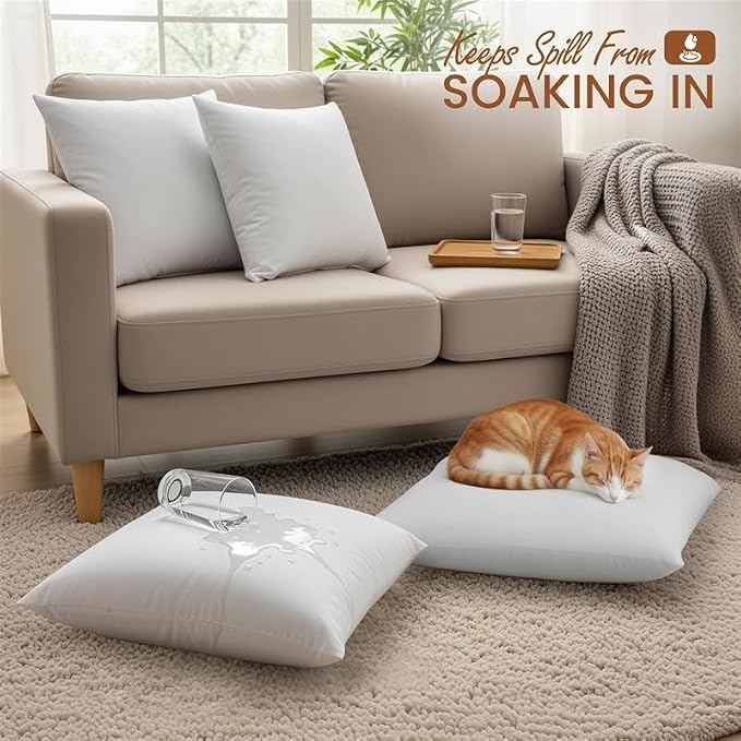 Utopia Bedding 12x20 Outdoor Pillows, Water Resistant Throw Pillows, 2-Pack | Outdoor Throw Pillows, Water Repellent, Decorative Pillow for Patio Furniture & Porches, Plush & Supportive, Pack of 2, White