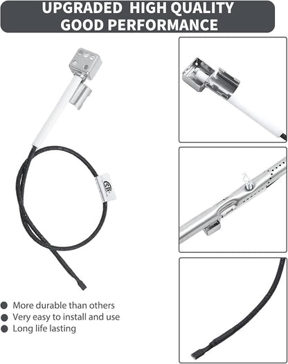 463377319 463342119 Grill Replacement Parts for Charbroil Grill 463347017 463376217 463376017 463347418 463332718 463349917 G470-0004-W1A Heat Tent G470-5200-W1 4 Burner G432-8S01-W1 Electrode Igniter