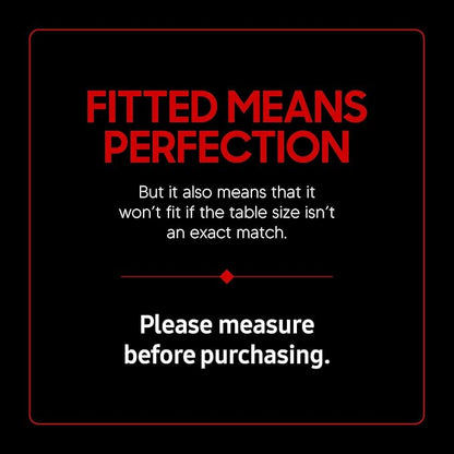 Picnic Table Cover with Bench Covers -Fitted with Elastic, Vinyl with Flannel Back, Fits for Table 30"x 60" Rectangle,Water Proof, Checked Black Design