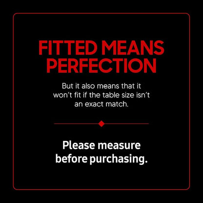 Picnic Table Cover with Bench Covers -Fitted with Elastic, Vinyl with Flannel Back, Fits for Table 30"x 60" Rectangle,Water Proof, Solid Black Design