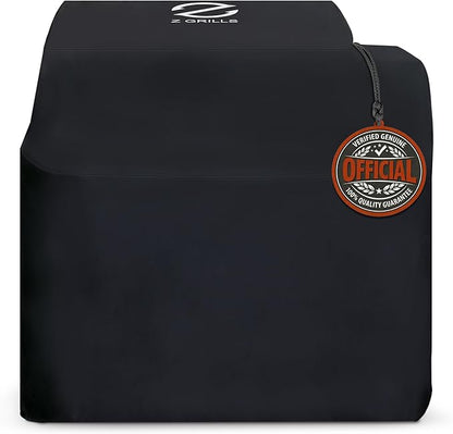 Z Grills Pellet Grill Cover 43 Inch | Official Genuine | Upgraded 600D Polyester Fabric, Heavy Duty, Waterproof, Weather Resistant Full Length Grill Cover for 7052B Pellet Smoker