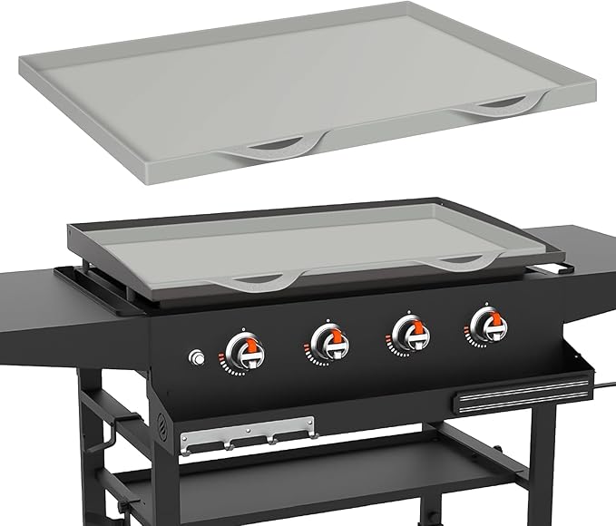 36 Inch Heavy Duty Food Grade Silicone Grill Mat for Blackstone Griddle | Gray Blackstone Griddle Cover | Durable, Non-Stick, Heat-Resistant Silicone Mat for Grilling & Protection