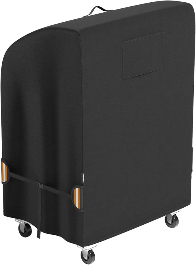 EVRBUL 32 in Small BBQ Grill Cover, 32" W x 24" D x 43" H Heavy Duty 420D Waterproof 2 Burner Gas Grill Cover for Weber Char-Broil Nexgrill and More Grills with Collapsed Side Tables