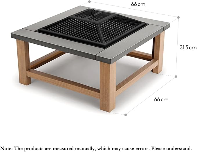 Barbecue Grill Outdoor Barbecue Table Stove Charcoal Heating Courtyard Basin Household Tea Barbecue Charcoal Grill