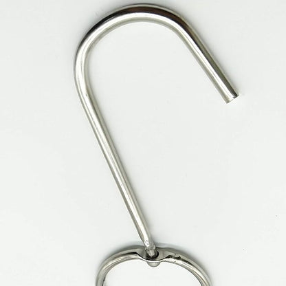 TIHOOD 2PCS Stainless Steel Chicken Wings and Leg Smocking Hanger Meat Hooks Bacon Shop Hook BBQ Grill Hanger Cooking Tools Accessories