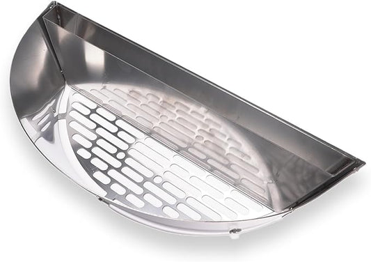 SnS Grills Slow ‘N Sear Charcoal Inserts for Low ‘N Slow & High-Heat Cooking - Patented Stainless Steel Accessories for Weber Summit and Similar Kettle Grills - Low Profile 22"