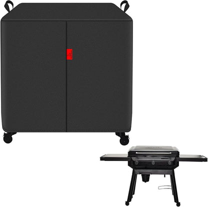 Grill Cover Fits Traeger Flatrock 3 Zone 33" Flat Top Griddle (TF3CN59AU), Outdoor Full-Length Heavy Duty Waterproof 600D BBQ Cover, Compared to Traeger BAC751 42" D x 29.5" L x 38" H