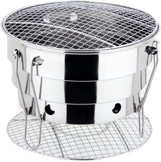 Charcoal Grills Outdoor Stainless Steel Folding Barbecue Oven Carbon Grill Mini Portable Picnic BBQ Grill Roast Meat