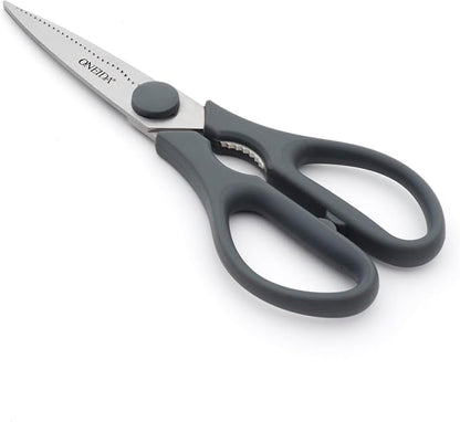 Oneida Preferred Stainless Steel Kitchen Shears and Utility Scissors – Durable Multipurpose Kitchen Tool for Cutting Meat, Herbs & Packaging