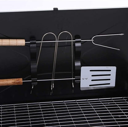 Charcoal Grill Portable Foldable Charcoal BBQ Grill for 3-5 Person Outdoor Barbecue Grill Roasting Family Party Grill BBQ Grill