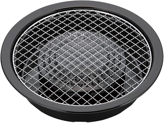 Iwatani Korean Cookware Aburi Stove Top Grill Pan, Black, CB-A-AMP
