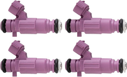 TRQ Fuel Injector Set | For 2001-2004 Hyundai Santa Fe 1999-2005 Sonata 2001-2006 Kia Optima