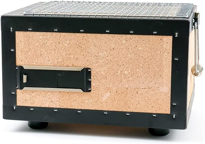 Kinka BBQ Diatomite Charcoal Grill Barbecue Hibachi Stove 31 x 23cm BQ8F Konro Japanese yakitori