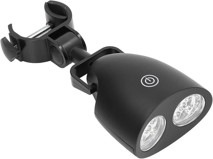Barbecue Grill Light with 10 LED Lights, Wireless Camping Emergency Lamp for Gas Charcoal Electric Grills, Adjustable C - Clamp, Touch - Control 3 - Brightness Modes, Heat - Resist
