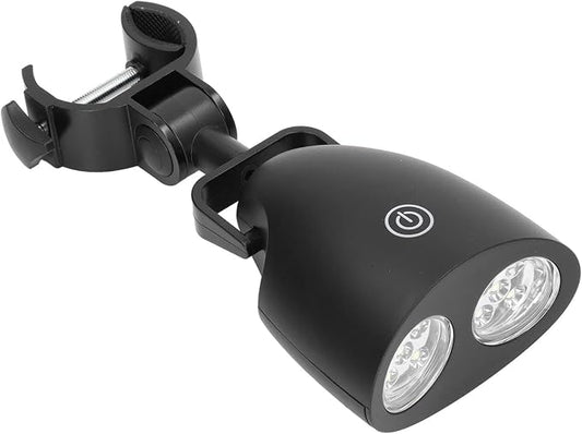 Barbecue Grill Light with 10 LED Lights, Wireless Camping Emergency Lamp for Gas Charcoal Electric Grills, Adjustable C - Clamp, Touch - Control 3 - Brightness Modes, Heat - Resist