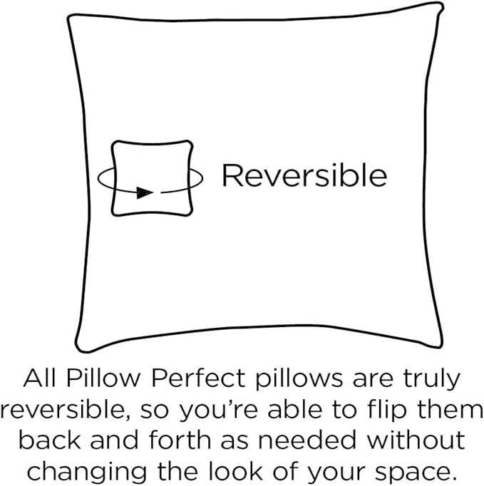 Pillow Perfect Botanical Indoor/Outdoor 1 Piece Split Back Chaise Lounge Cushion, 1 Count, 72.5" x 21", Green/Ivory Key Cove
