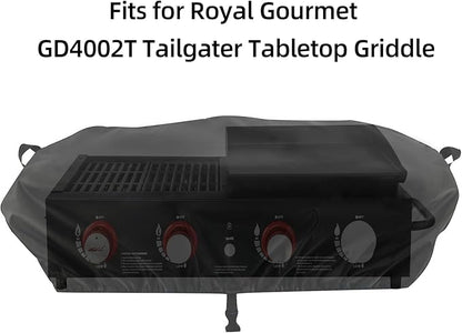 Grill Cover for GD4002T Tailgater 4 Burner Tabletop Gas Grill Griddle, 41 inch Portable Propane Gas Grill Covers - 41 x 20 x 8 Inch
