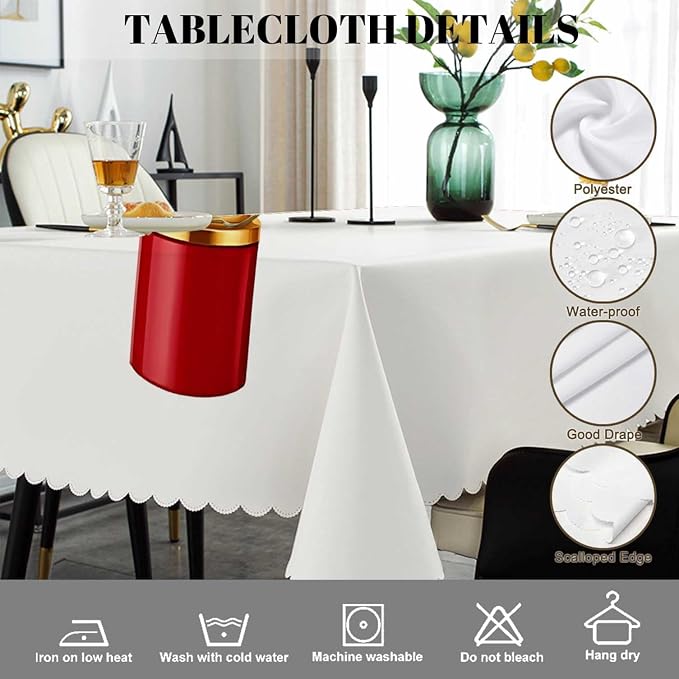 Swono Decorative Rectangle Table Cloth Sexy Lips, Lip Rouge On A Bad Day There Lipstick Polyester Tablecloth Kitchen Table Cover for Dining BBQ Picnic Coffee Table 50x72, 4-6 Seats