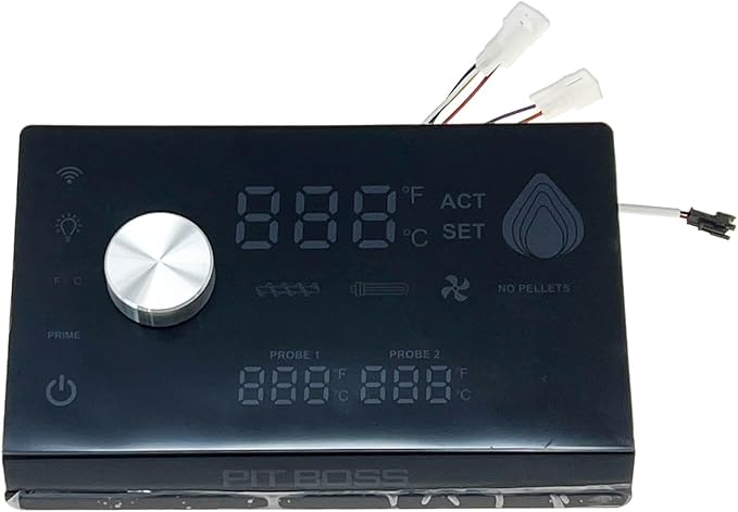 Pit Boss Platinum Series Pellet Grill WiFi Control Board with Lights: 80055