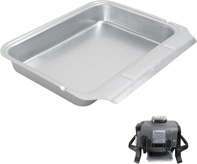 Grill Drip Pan Grease Tray for Ninja Woodfire Outdoor Grill OG701 OG751 OG700 Series, Non Disposable Grease Catch Tray for Ninja 7-in-1 Woodfire Grill Smoker Air Fryer，OG701 OG751