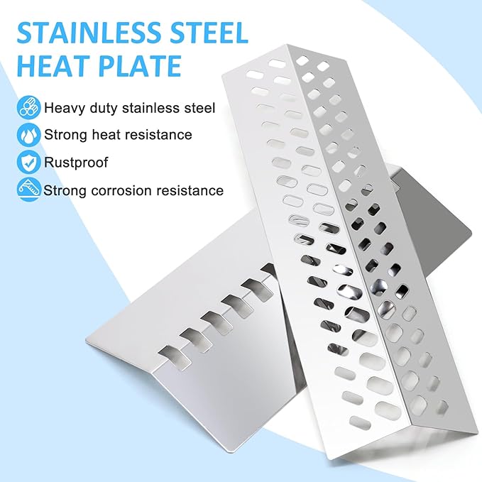 Grill Replacement Parts for Bull 47629 47628 26039 26038 87048 87049 BBQ Grill, 16521 16631 Flame Tamer 16670 16520 Heat Shield & 44305 35717 16516 26102 26104 Grill Burner for Bull Grill