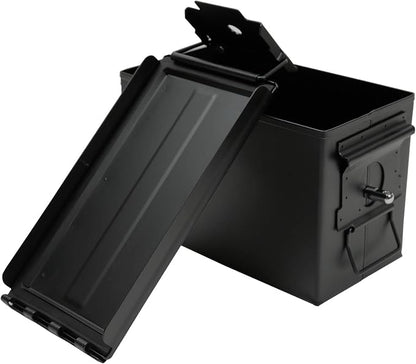 Aolamegs 50 Cal Ammo Can – Locking Hardware Kit and Stainless Steel Padlock，Ammo Box Military & Army M2A1