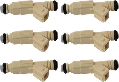 TRQ Fuel Injector Set | For 1999-2000 Ford Explorer Ranger 1998-2000 Mazda B4000 1999 Mercury Mountaineer
