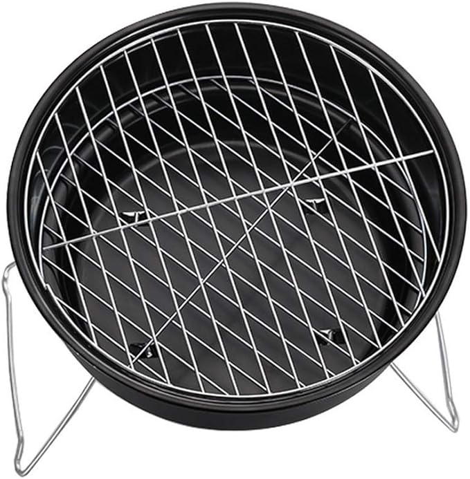 BBQ Grill Outdoor Portable Charcoal Oven Folding Lightweight Barbecue Grill Small Tool for Outdoor Camping Cooking Picnics Hiking Backyard
